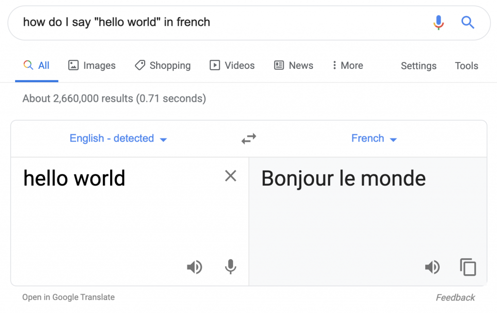 google translator